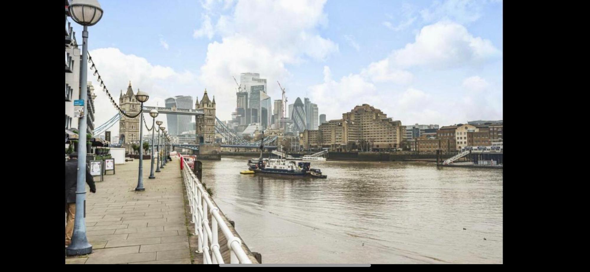 Tower Bridge, Boutique, Shad Thames Butlers Wharf Secure Parking , Balcony View Of Shard, Luxury With Van Parking Upto 4 Vans Ideal For Builders Shopfitters Secure Cctv Apartment London Exterior photo